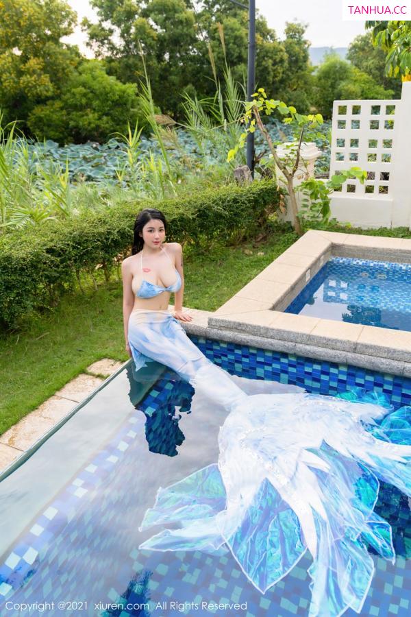 美七Mia  美七Mia泳池系列 绚丽美人鱼服饰第3张图片
